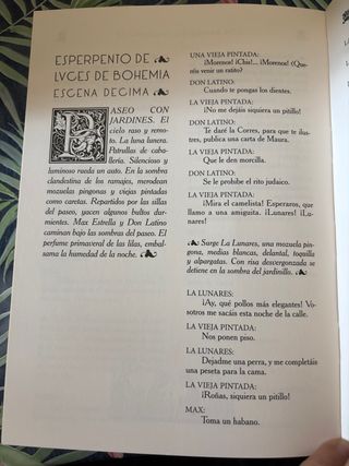 Luces de Bohemia edición ilustrada