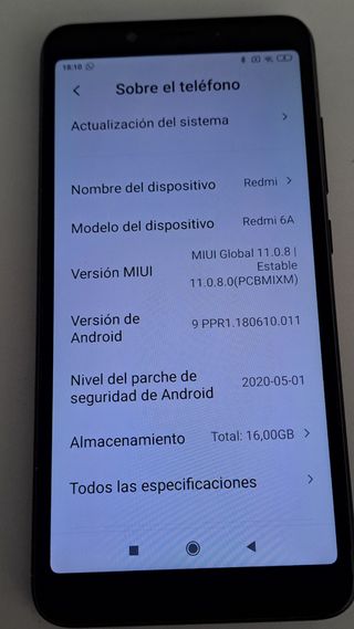 Xiaomi Redmi 6A - fundas y protector