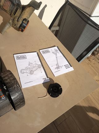 Black+Decker 3-en-1 550W: cortacésped, desbrozador