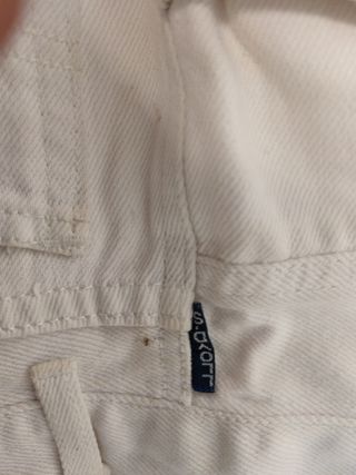 Pantalones vintage blancos