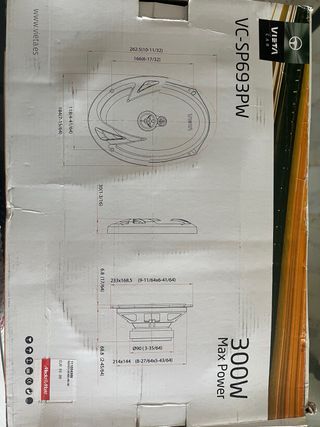 Altavoces Vieta VC-SP693PW 300W