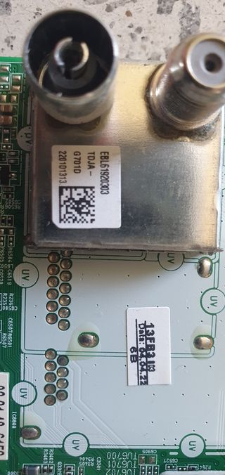 TV LG 55UP75006LF: Placa principal