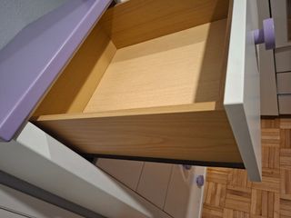 Sinfonier 5 cajones - Blanco/Lila