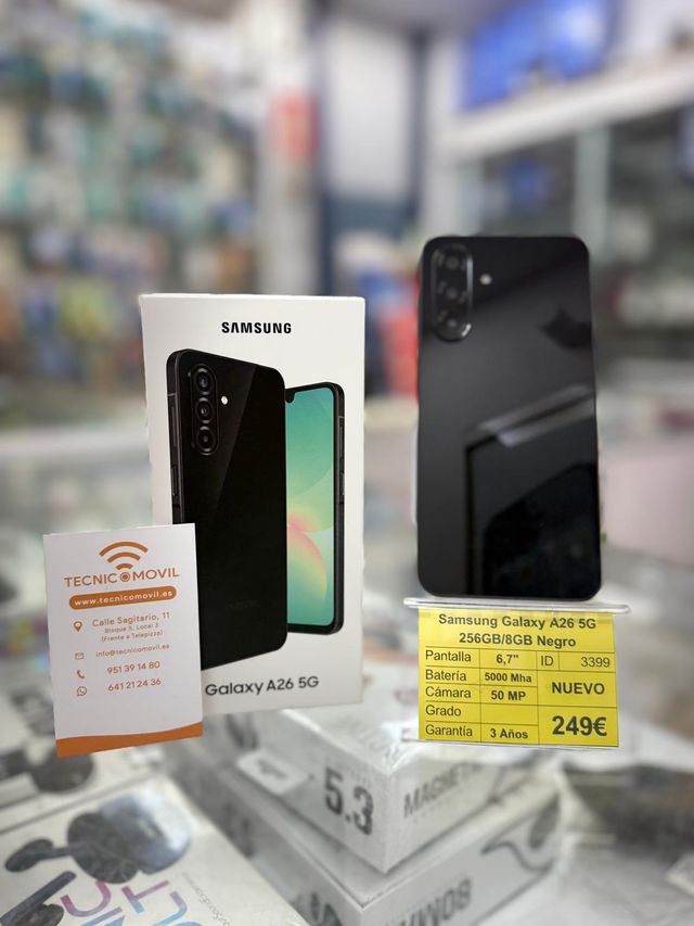 Samsung Galaxy A26 5G 8/256Gb Nero