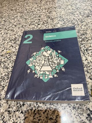 libro de Química de segundo de bachillerato