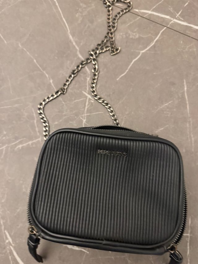 Pepe Jeans - Borsetta a tracolla nera