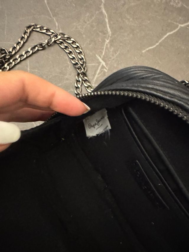Pepe Jeans - Borsetta a tracolla nera