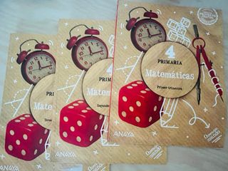 Pack de libros de 4º de Primaria. 