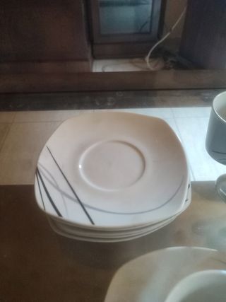 Juego café 6 tazas + 6 platos