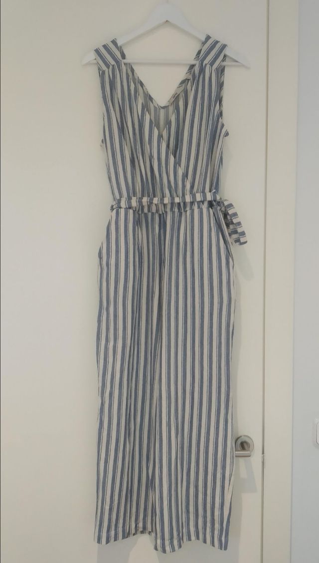 Mono rayas marineras azul blanco