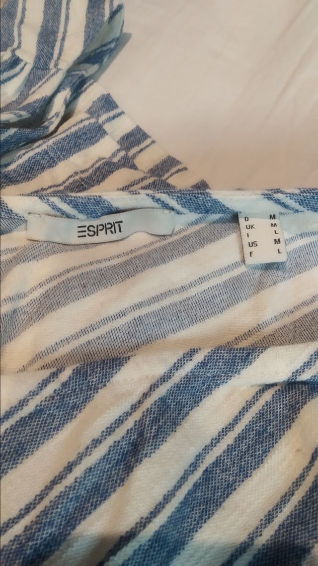 Mono rayas marineras azul blanco