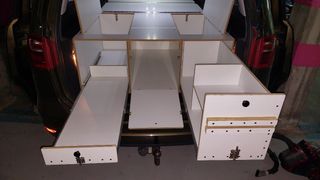 Mueble Camper Cama plegable Seat Alhambra