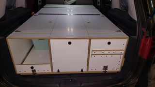Mueble Camper Cama plegable Seat Alhambra