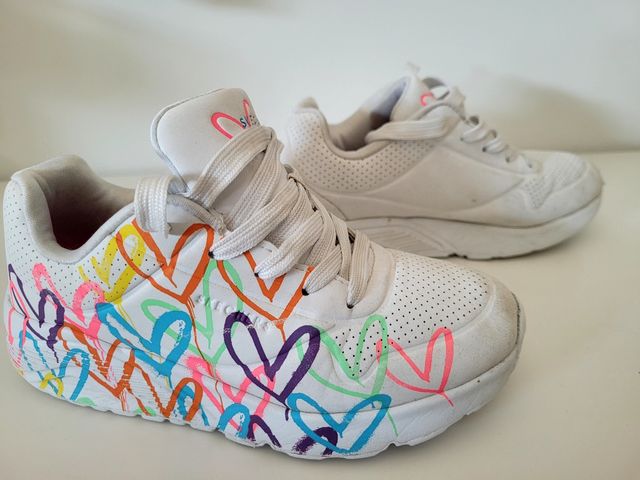 Zapatillas Skechers niña blancas, n° 31