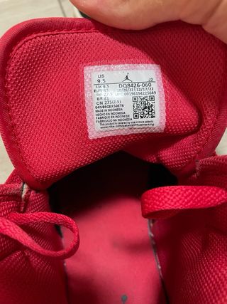 Jordan 1 Mid - Scarpe rosse e nere