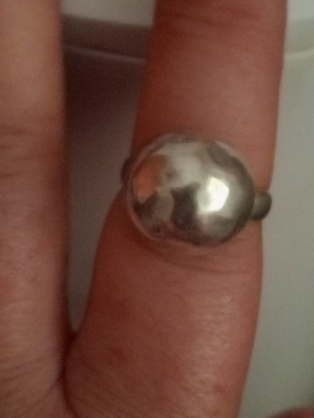 Anillo plata antiguo