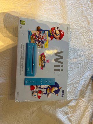 Wii Edición Limitada Mario & Sonic