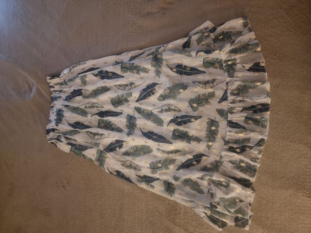 Falda estampada verano