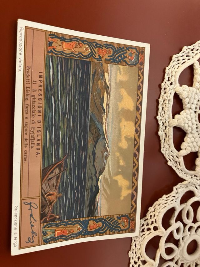 6 Figurine Liebig Islanda