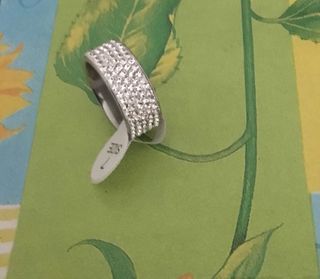Anillo de acero n° 7 (17mm) Nuevo