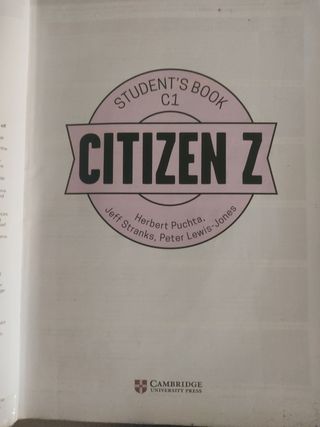 Citizen Z C1 Student's Book with Augmented Reality