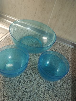 Cubitera azul c/soporte metálico