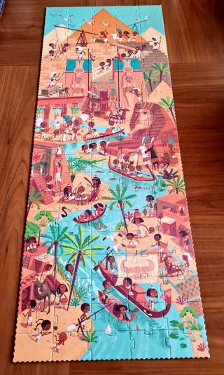 Puzzle "Go to the Pyramids" 100 piezas (5-8 años)