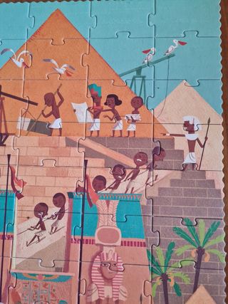 Puzzle "Go to the Pyramids" 100 piezas (5-8 años)