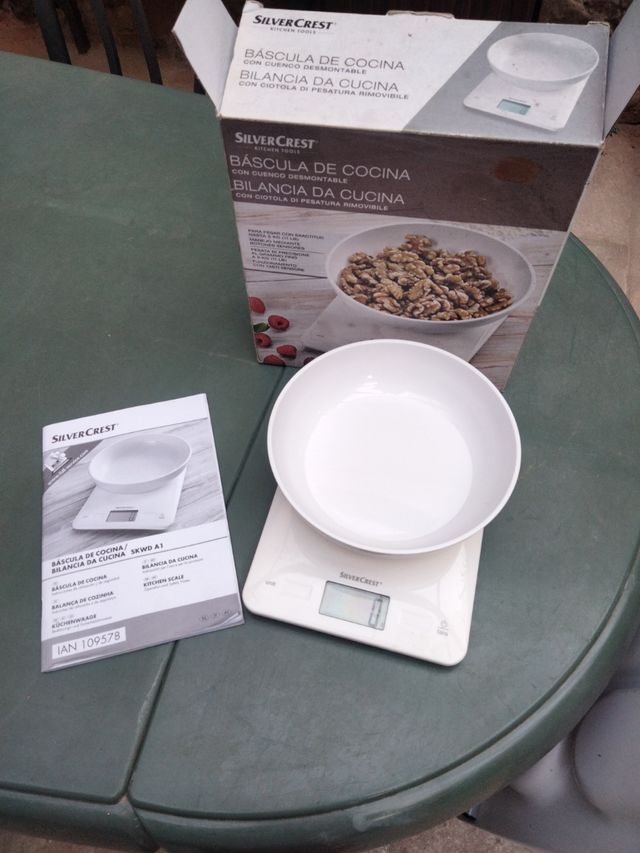 Báscula cocina digital Silvercrest