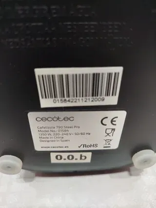 CAFETERA CECOTEC 790 STEEL PRO