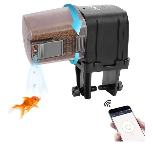 Alimentador automático peces