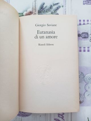 Eutanasia di un amore