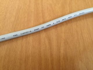 Cable LL64151-A AWM 28AWG E-89980-A Style 2464 FT1