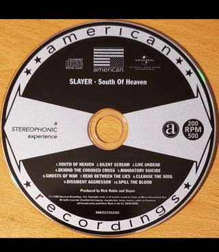 Slayer - South of Heaven - CD