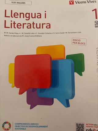 Llengua Catalana i Literatura 1 Illes Balears. ...