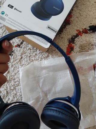 Auriculares SONY WH-CH510 Bluetooth Azul