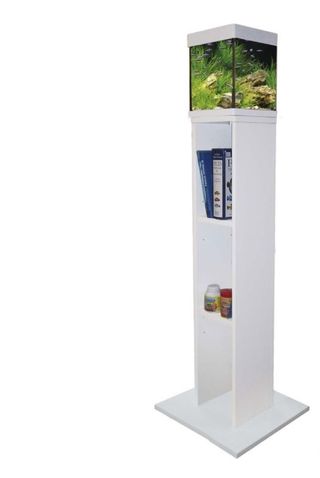 Acuario 10L + mueble blanco
