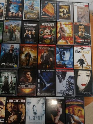 OFERTA LOTE DVD TERROR SUSPENSE ACCION COMEDIA