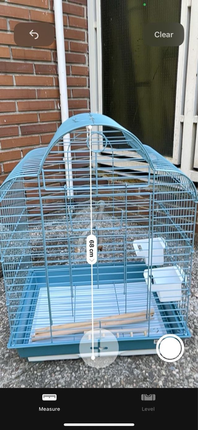 Jaula pajaros azul - Jaula para pájaros