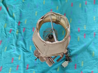 Lampada vintage arcolaio legno 40cm