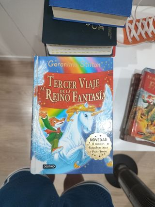 Pack 8 libro saga Gerónimo Stilton 