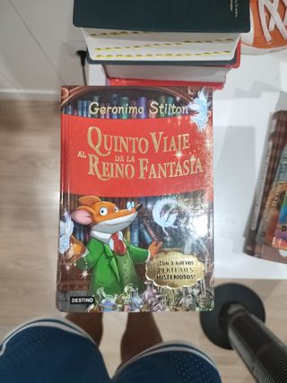 Pack 8 libro saga Gerónimo Stilton 