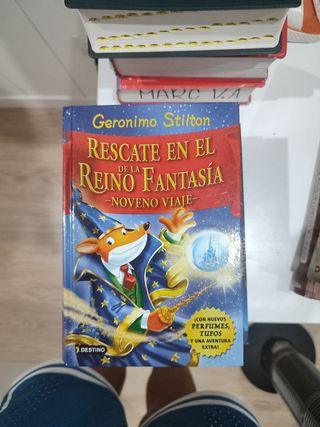 Pack 8 libro saga Gerónimo Stilton 