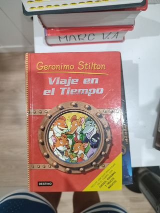 Pack 8 libro saga Gerónimo Stilton 