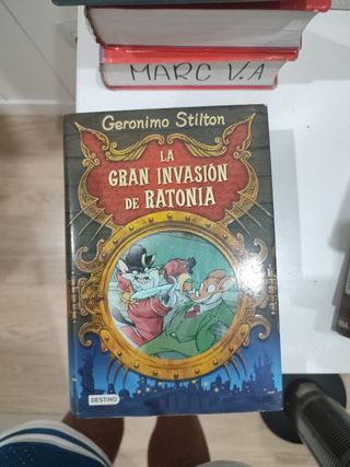 Pack 8 libro saga Gerónimo Stilton 