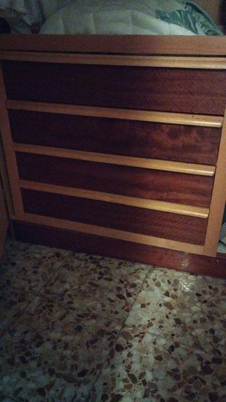 Cajonera madera 4 cajones