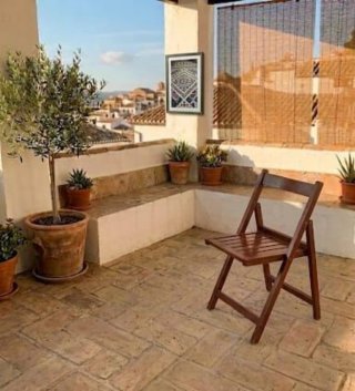 Sillas plegables madera haya marrón