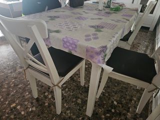 Mesa comedor blanca