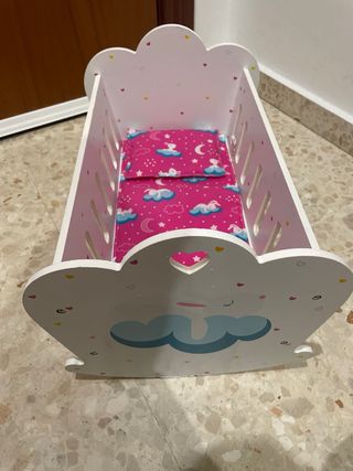 Cuna juguete bebé madera