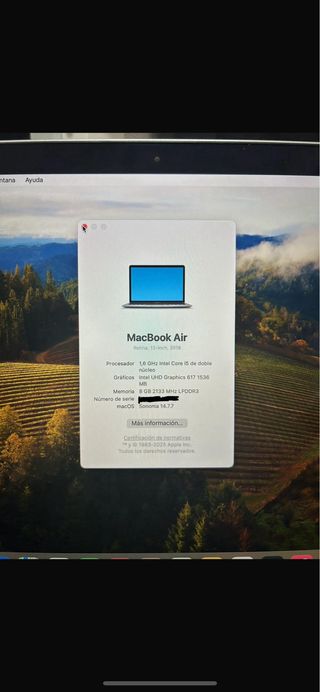 MacBook Air 13" 2018 i5